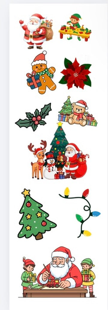 Santas workshop UVDTF pen wrap