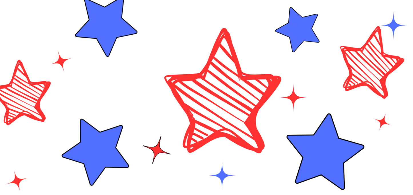 20 oz Doodle Star UVDTF Wrap