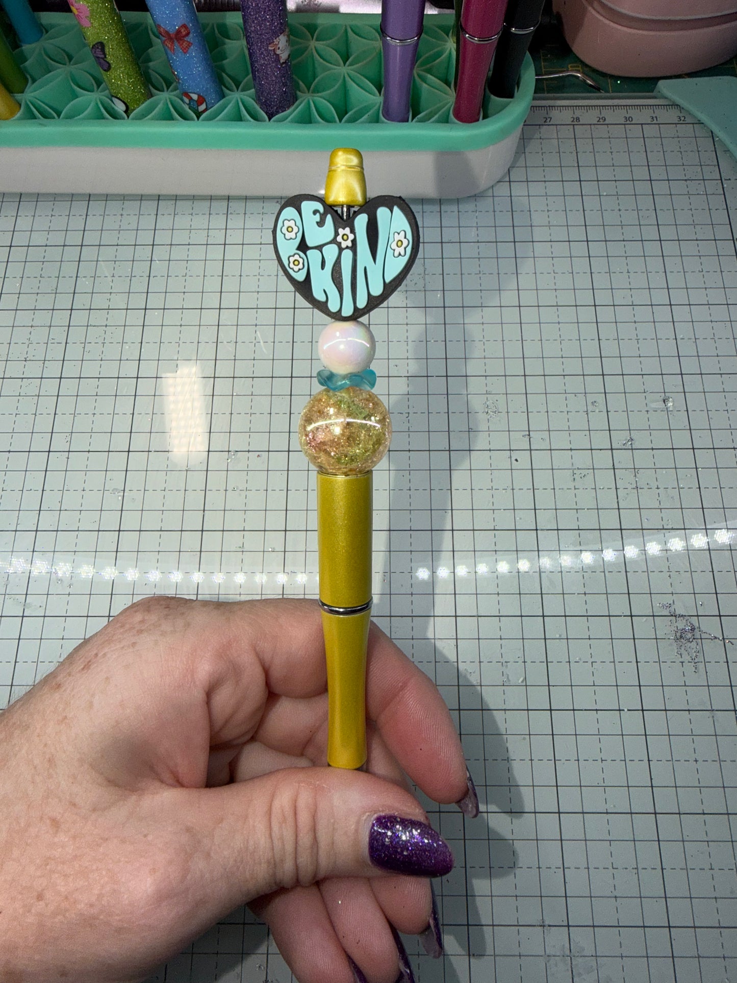 Ready to ship beaded pens