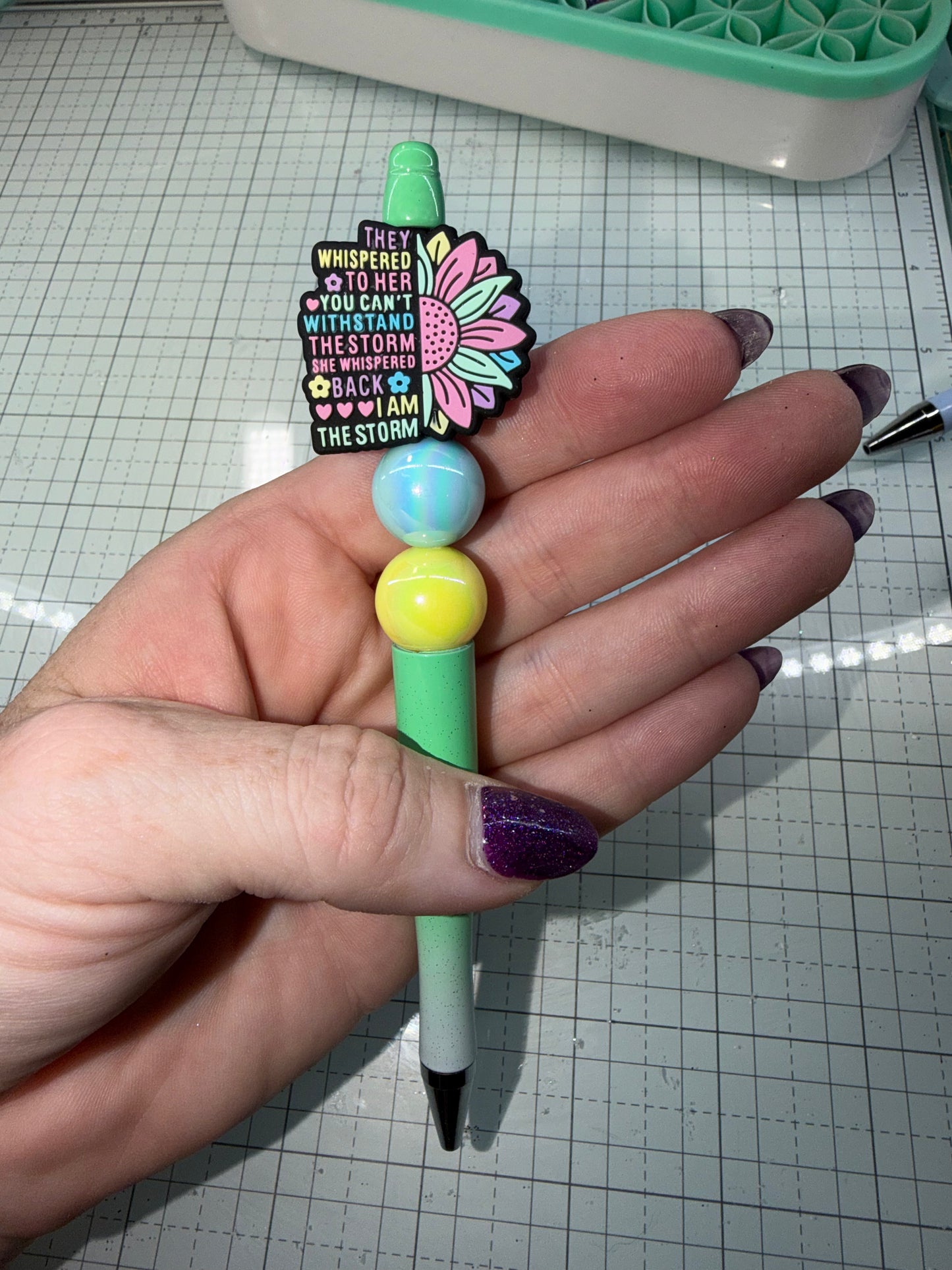 Ready to ship beaded pens