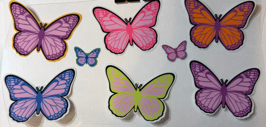 Cute Butterfly UVDTF wrap