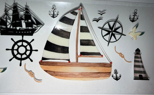 Nautical UVDTF wrap