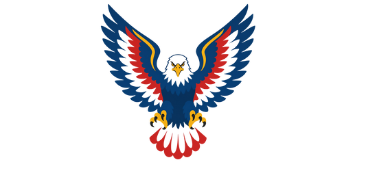 American Eagle 4 inch decal